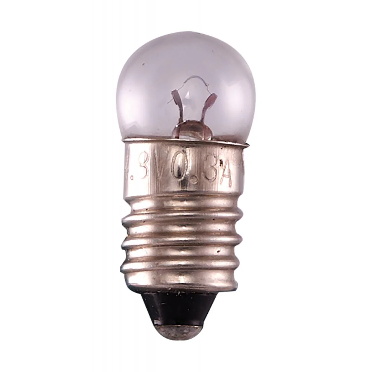 Satco 1.44w G3.5 Miniature E10 Miniature Screw Base 4.8v Clear Bulb