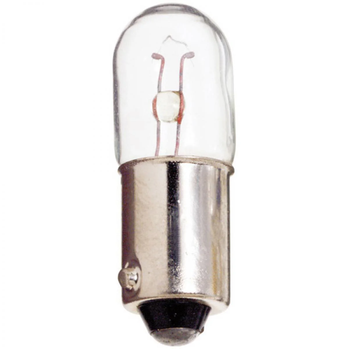 Satco 1.4w T2.5 miniature BA9s Miniature Bayonet base 28v Clear Bulb