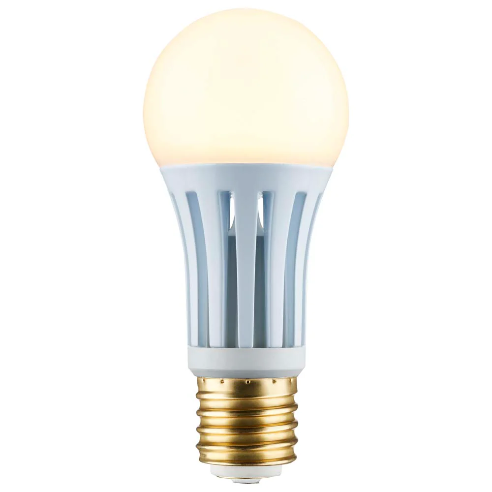 Satco 10/22/34w PS25 LED Three-Way Lamp E39d Mogul Base 5000K White Finish 120v - Image 2