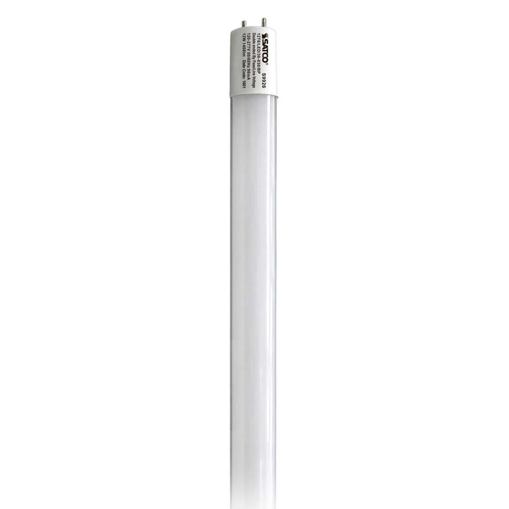 Satco 10Pk. 12W 36in T8 LED Tube G13 Base 3000K 1400LM - Ballast Bypass