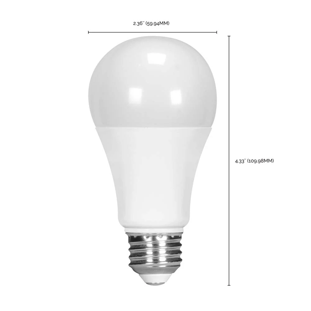 Satco 11.5w A19 LED 5000K Medium Base - 75W equiv - Image 2