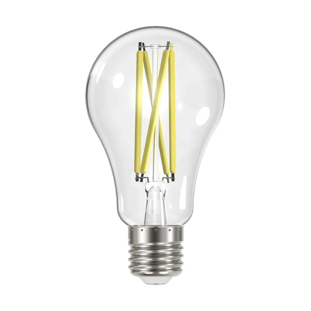 Satco 12.5w LED Bulb A19 Clear Finish 3000K - 100w-equiv