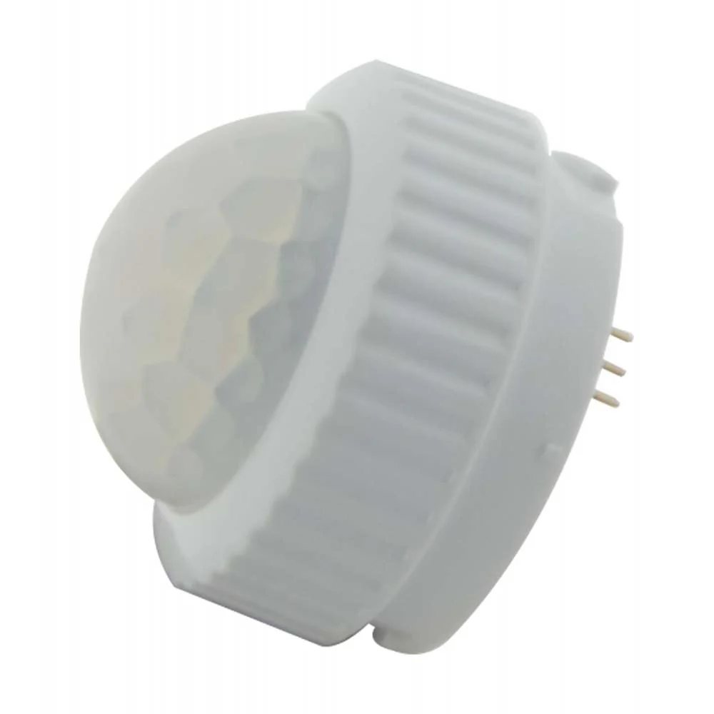 Satco 12v LED PIR Sensor for use with Utility Multi Beam Fixtures White Finish