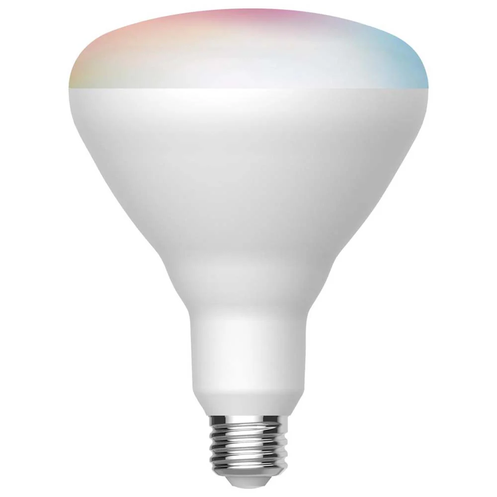 Satco 12w BR40 LED RGB & Tunable White Starfish IOT Medium Base 120 Volt