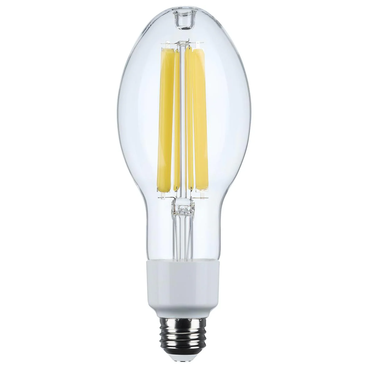 Satco 13.5w LED HID Replacement ED17 2200K E26 Base 120-277v Clear Finish Bulb