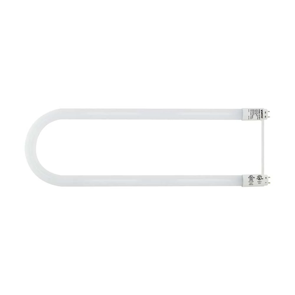 Satco 13w T8 U-Bend LED Tube G13 Medium bi-pin base 1950lm 3500K Neutral White - Image 2