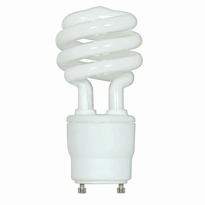 Satco 15W Mini Twist 2700K GU24 base Compact Fluorescent Light Bulb