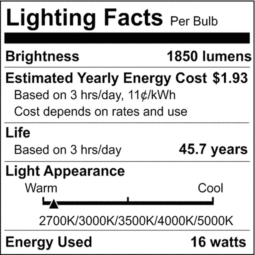 Satco 16w PL 4-Pin LED 1850Lm G24q Base 120-277v CCT Tunable White Finish Bulb - Image 8