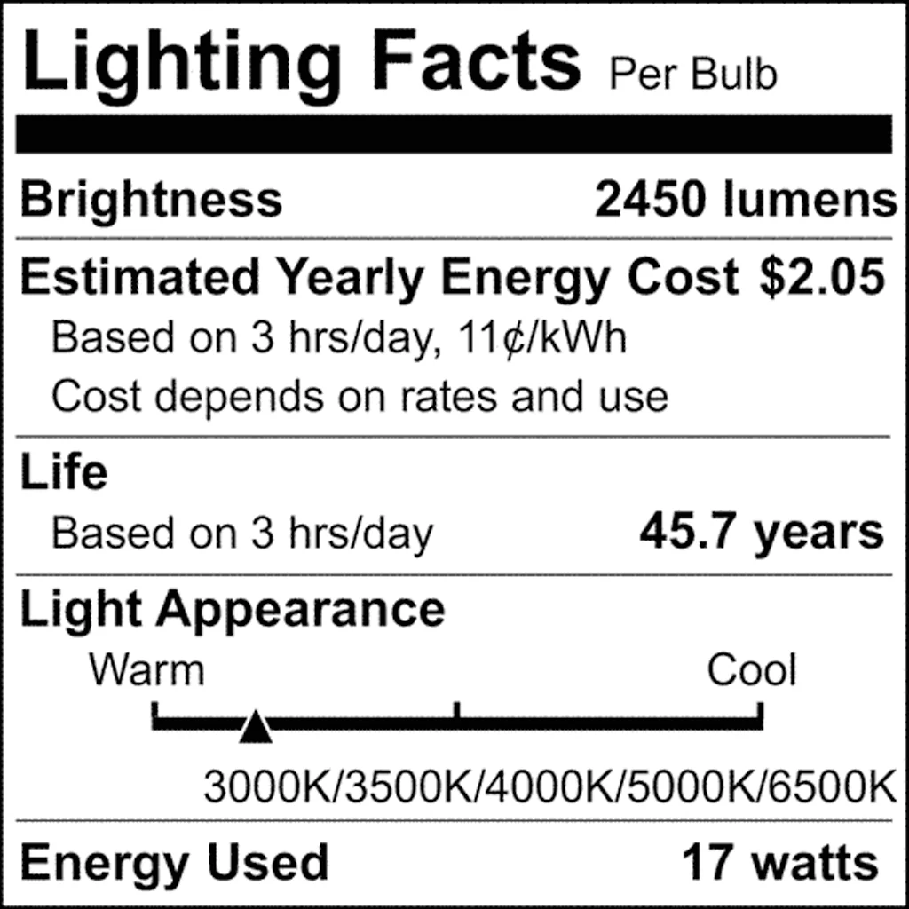 Satco 17w 4-Ft T8 LED G13 Base CCT Selectable Frosted Type A Bulb - Image 4