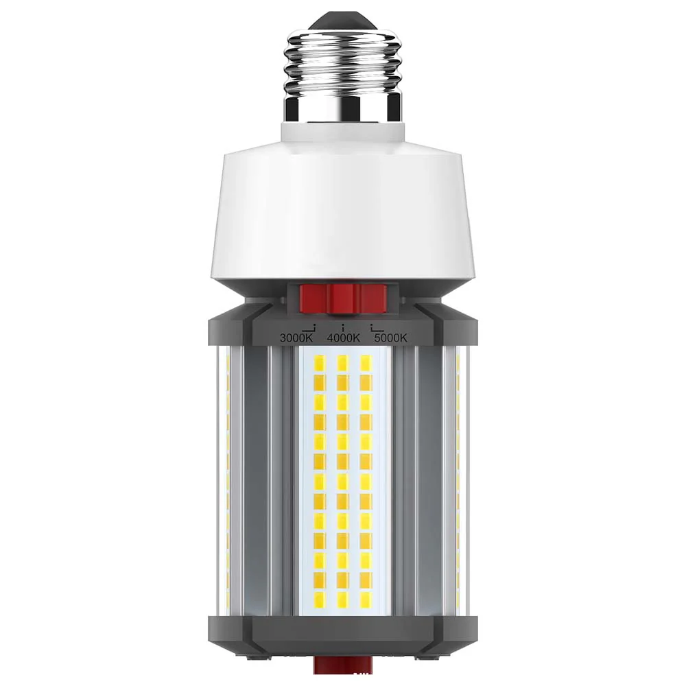 Satco LED HID Replacement 18/16/12 Wattage & CCT Selectable Medium Base 100-277V