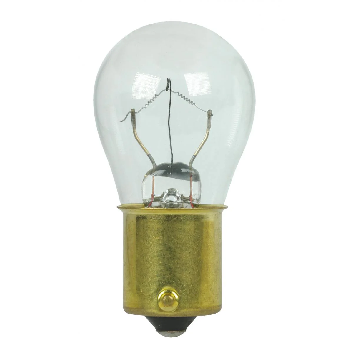 Satco 18.8w S8 miniature BA15s Bayonet Single Contact Base 28v Clear Bulb