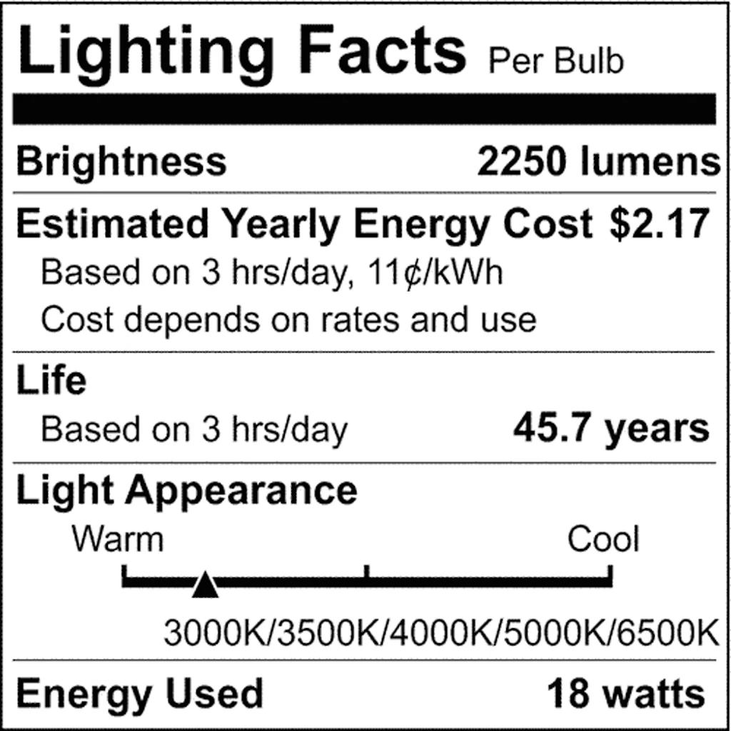 Satco 18w LED PL 2-Pin G24d CCT Tunable 120-277v White Finish Type B Bulb - Image 9