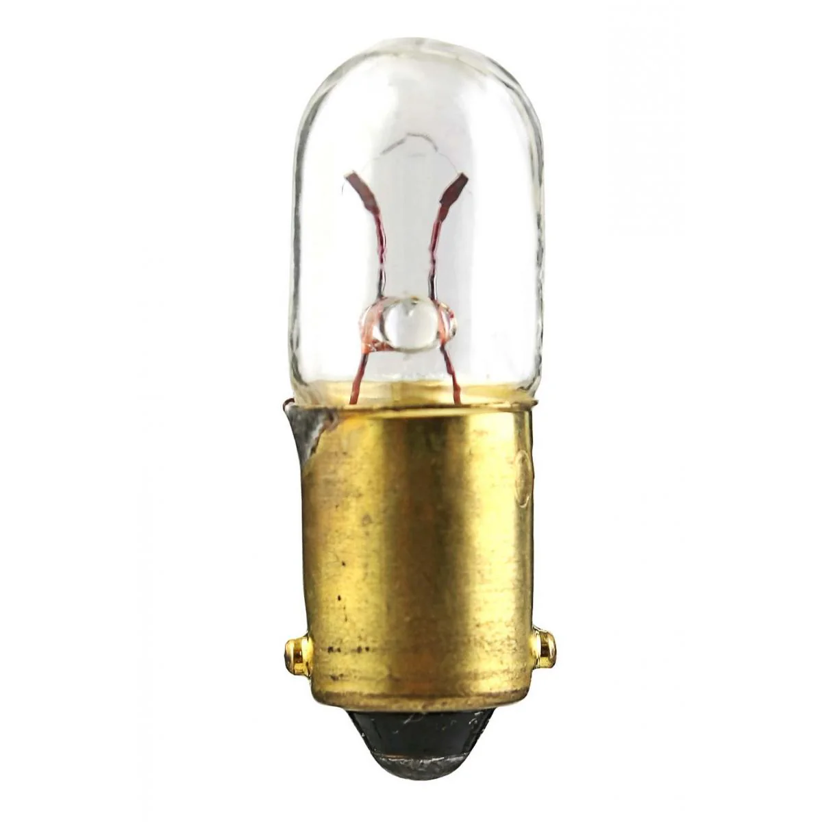 Satco 2.8w T3.25 Miniature BA9s Miniature bayonet base 55v Clear Bulb