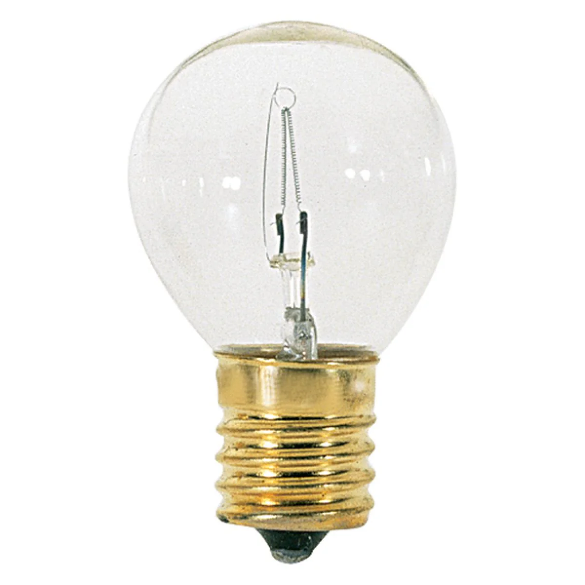 Satco 25w Incandescent S11 220Lm Intermediate base 120v Clear Finish Bulb