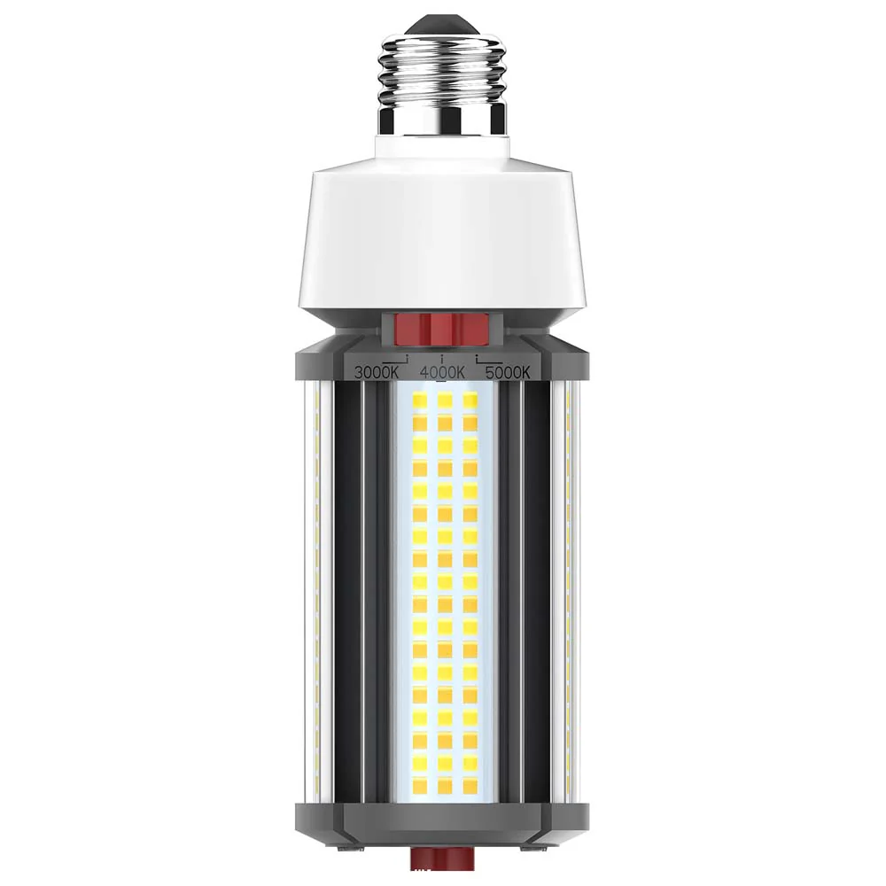 Satco LED HID Replacement 27/22/18 Wattage & CCT Selectable Medium Base 100-277V