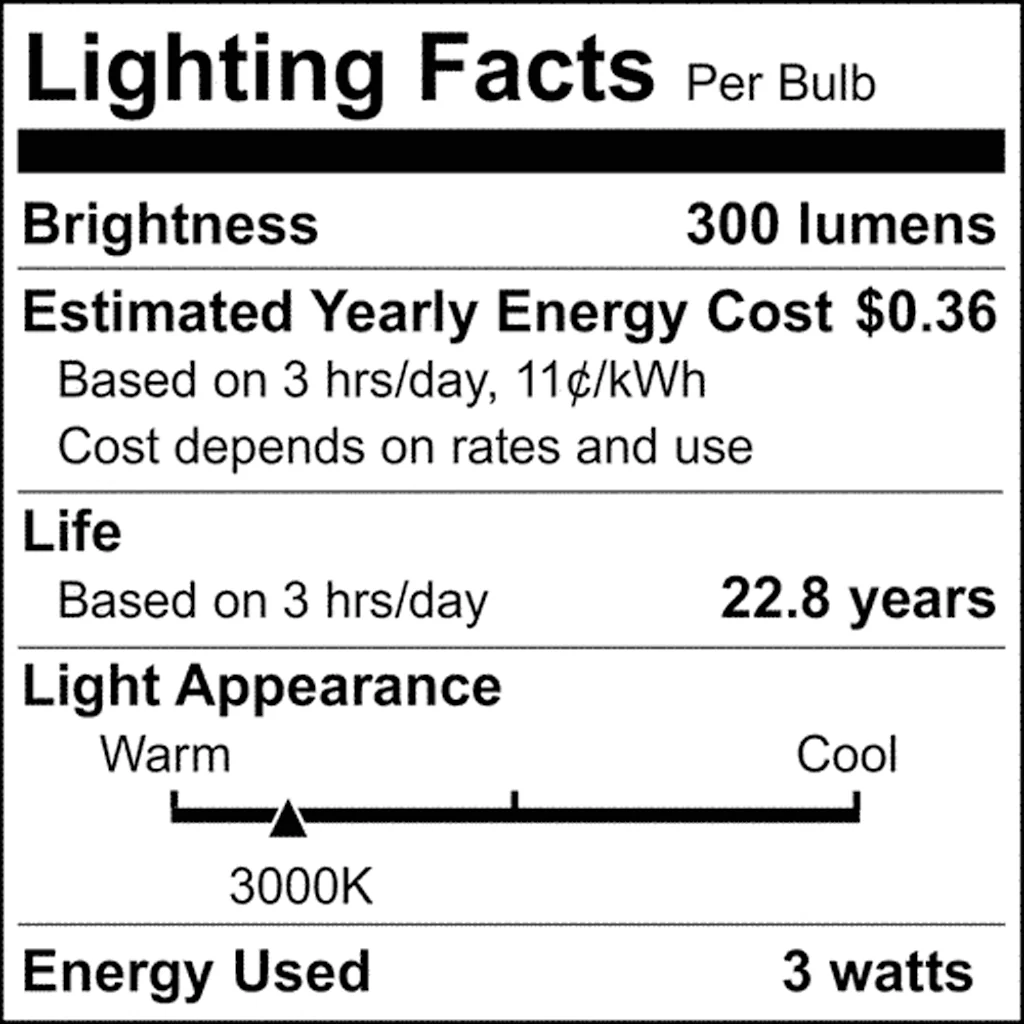 Satco 3.5w R14 LED E26 Medium Base 120v 3000K CCT Frosted Finish Bulb - Image 6