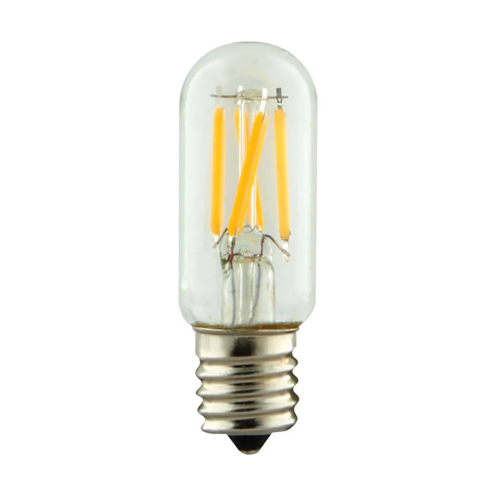 Satco 3.5w T7 Clear 3000K Warm White 350L E17 Intermediate Base 120 Volt