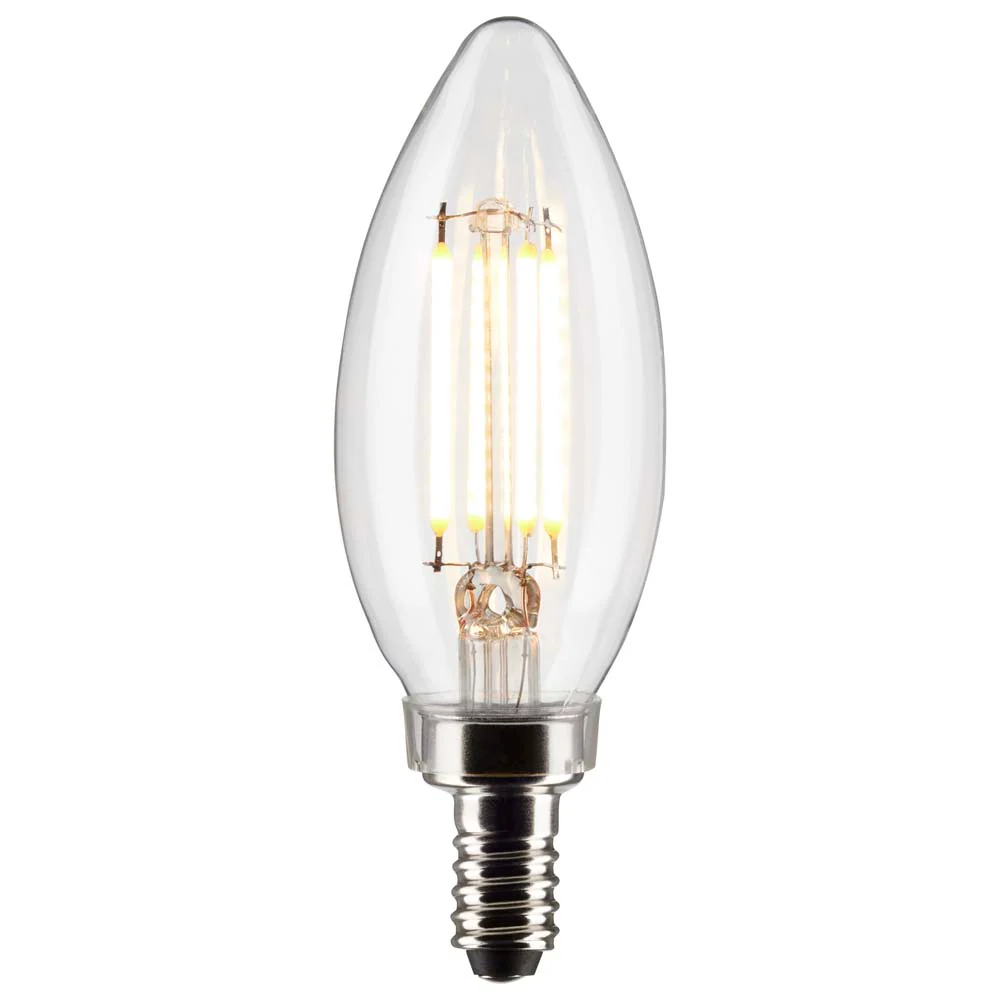 Satco 3w B11 LED 2700K Candelabra Base Dimmable - 25w equiv - Image 2