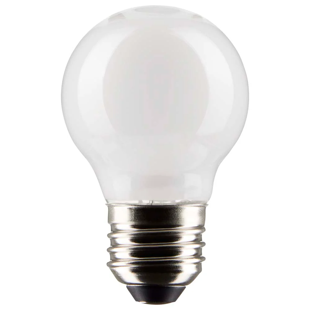 Satco 4.5w G16.5 Globe Filament LED 4000K Medium Base Dimmable - 40w equiv