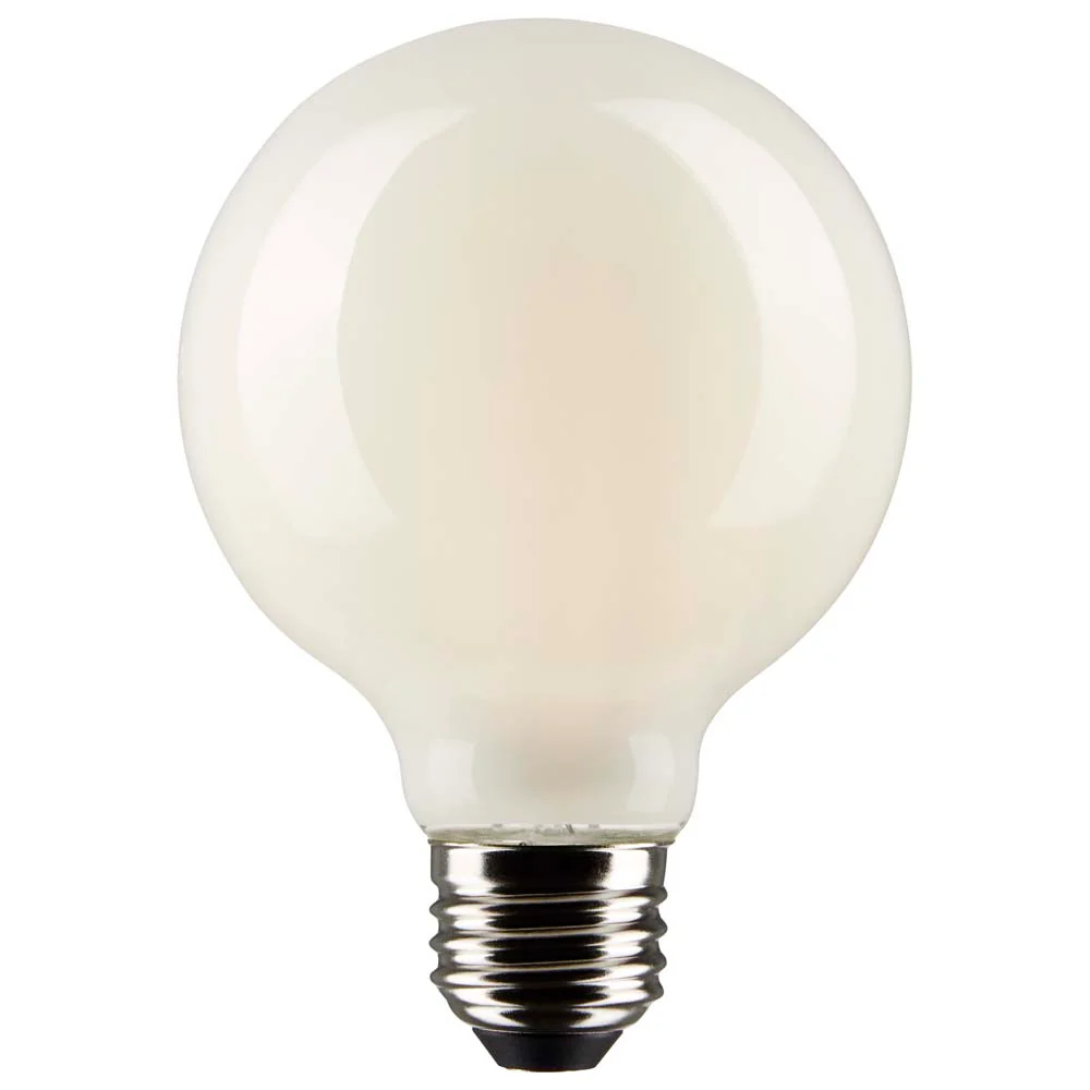 Satco 4.5w G25 Globe Filament LED 5000K Medium Base White Dimmable - 40w equiv - Image 2