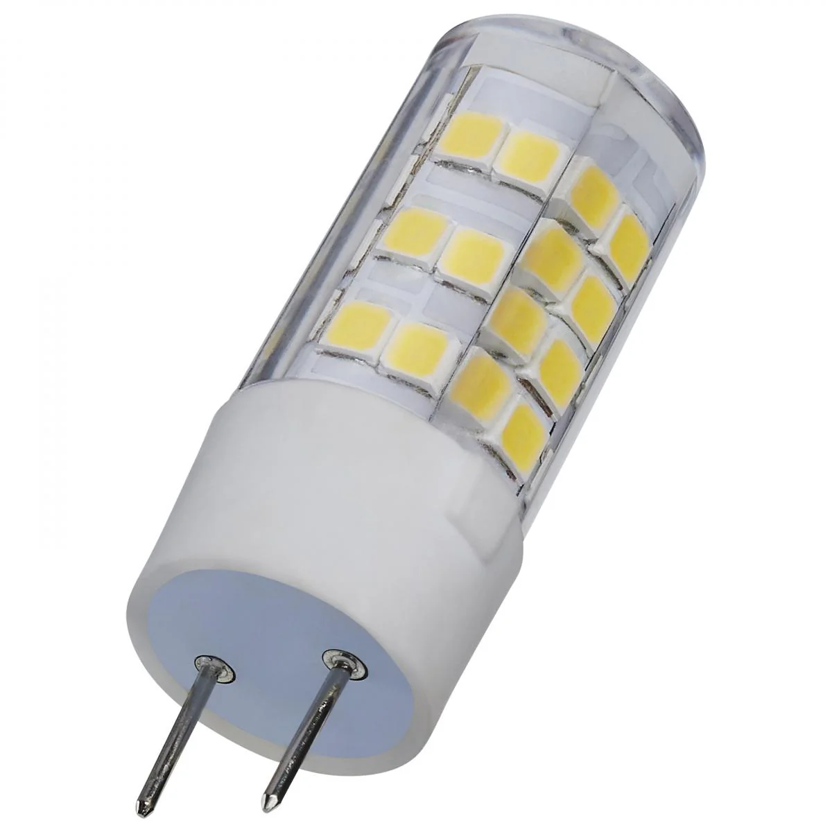 Satco 4.5w Mini LED Bi Pin G8 Base 120v 5000K Clear Finish Bulb