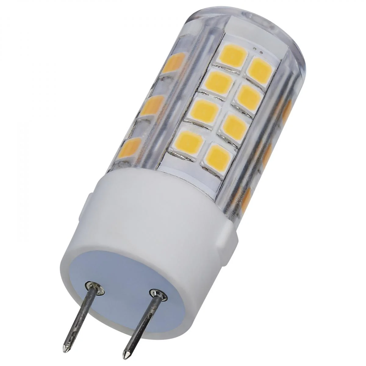 Satco 4.5w T6 LED 120v G8 Base 3000k Clear Finish Bulb