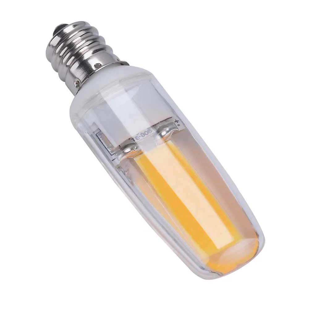 Satco 4watt LED E12 Candelabra base 5000K Dimmable Frosted 120-130v Light Bulb - Image 2