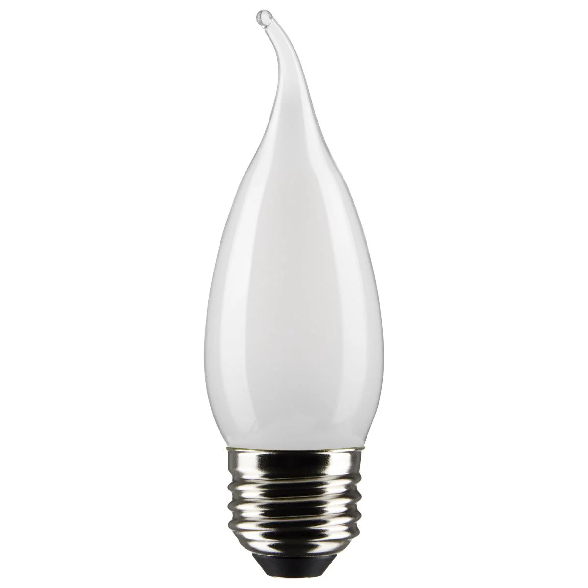 Satco 4w CA10 LED 4000K Medium Base Frosted Dimmable - 40w equiv