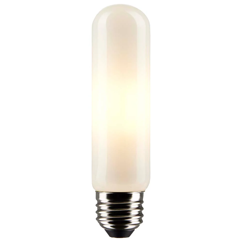 Satco 5.5w T10 LED 3000K Medium Base Frosted Dimmable - 40w equiv - Image 2
