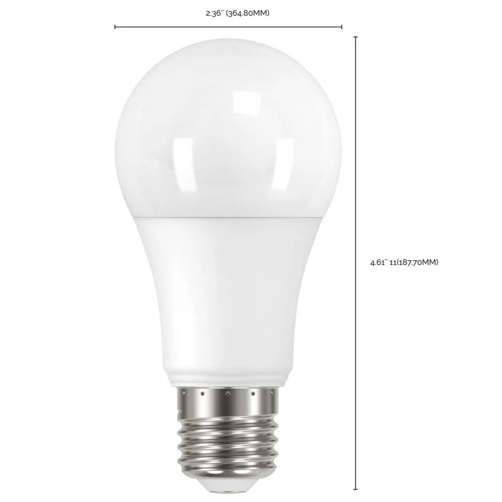 Satco 5w A19 LED Commercial Grade Agriculture Bulb 2700K 120v - 40w-equiv - Image 5