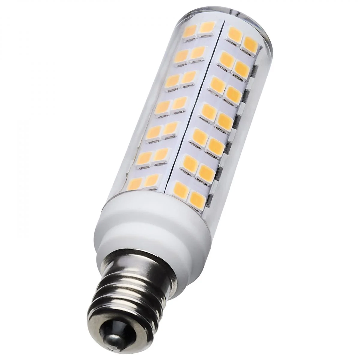 Satco 6.5w T6 LED 120v E12 Base 3000k Clear Finish Bulb