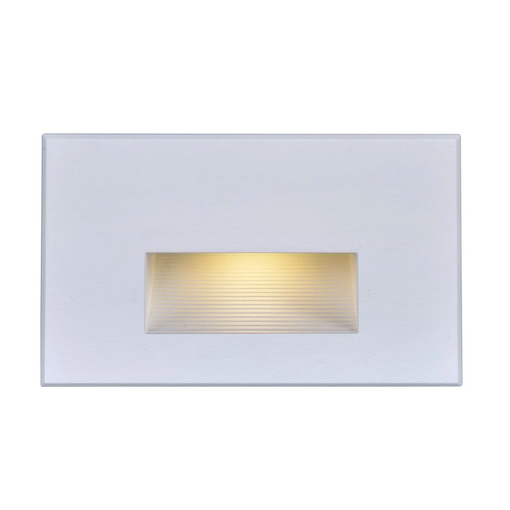 Nuvo 65-408 LED Horizontal Step Light 5 Watt White Finish 277 Volts