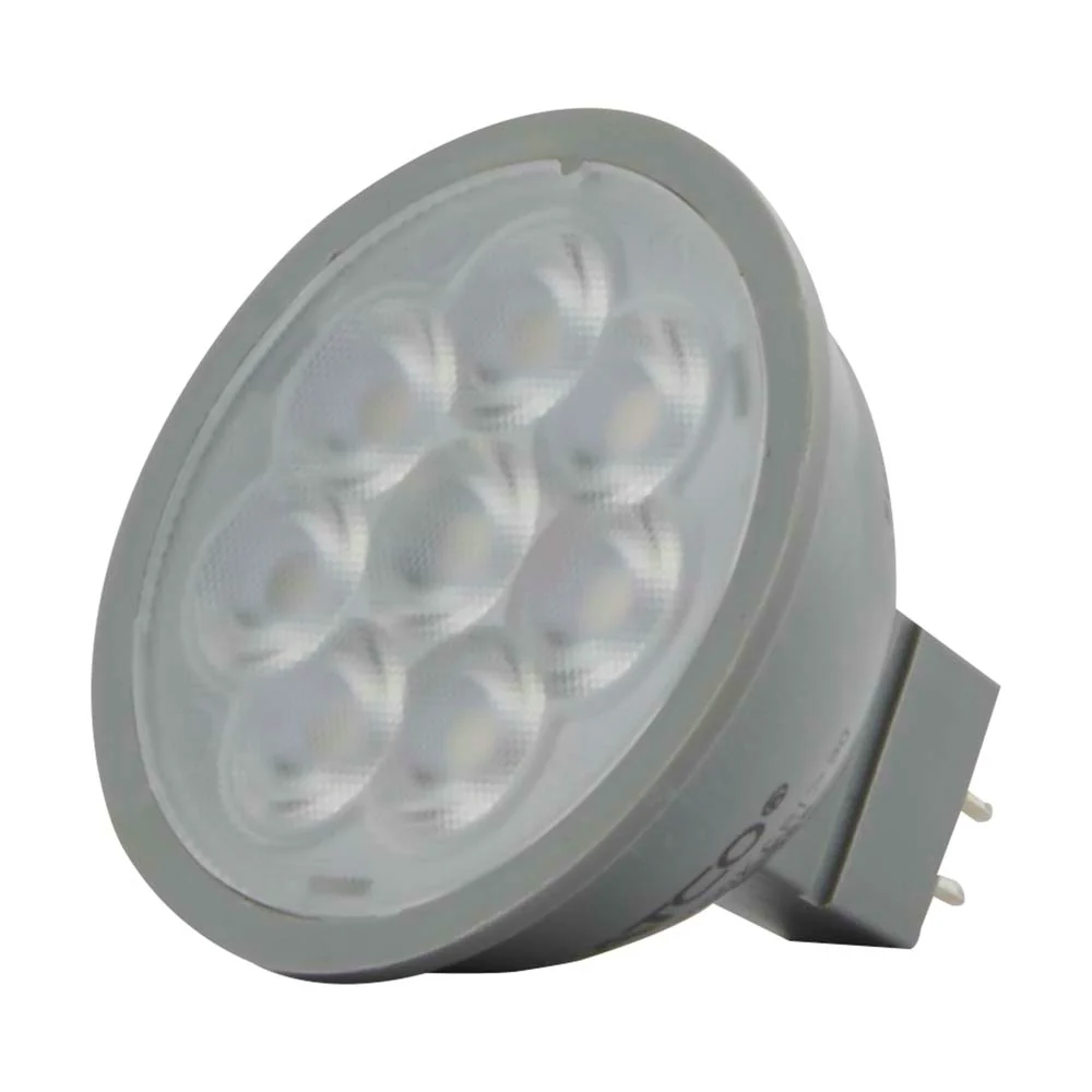 Satco 6w 24v LED MR16 Expanded Line 4000K 40 Degrees Beam GU5.3 Base - 50w-equiv - Image 4
