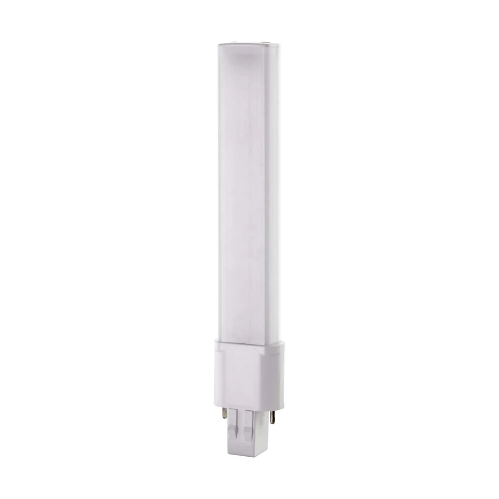 Satco 6w LED PL GX23 Base 3000K 600LM 360 deg. 120-277V Ballast Bypass