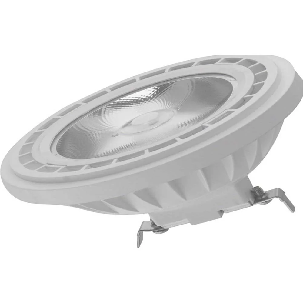 Satco 7w AR111 COB LED 520 Lumens G53 Base 3000K 12v 12 Degree Spotlight Bulb - Image 2