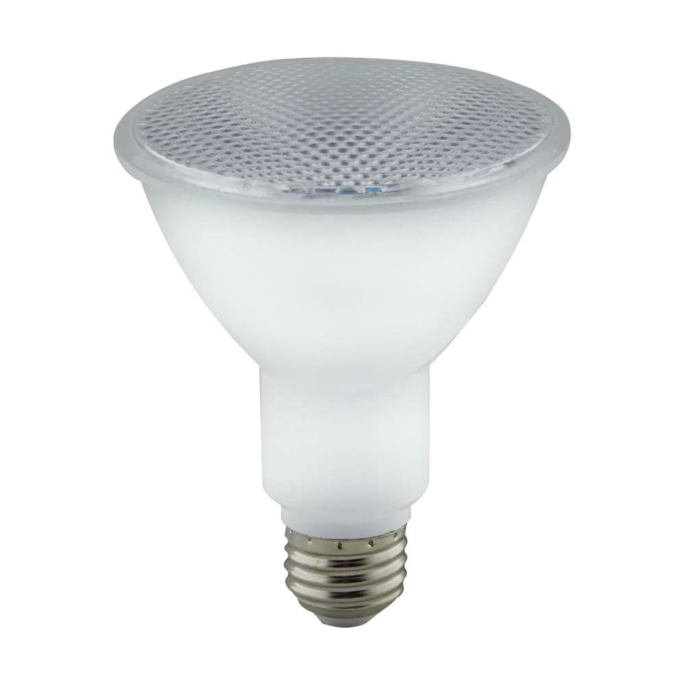 Satco 8w PAR30LN LED Amber color 40 deg. 120v Bulb