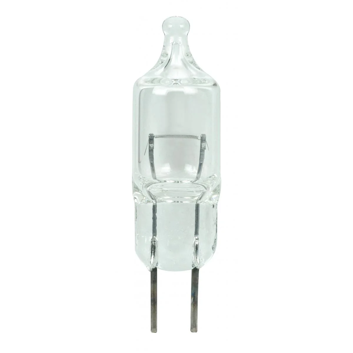 Satco 8w T2.5 miniature G4 Bi Pin base 12.8v Clear Bulb