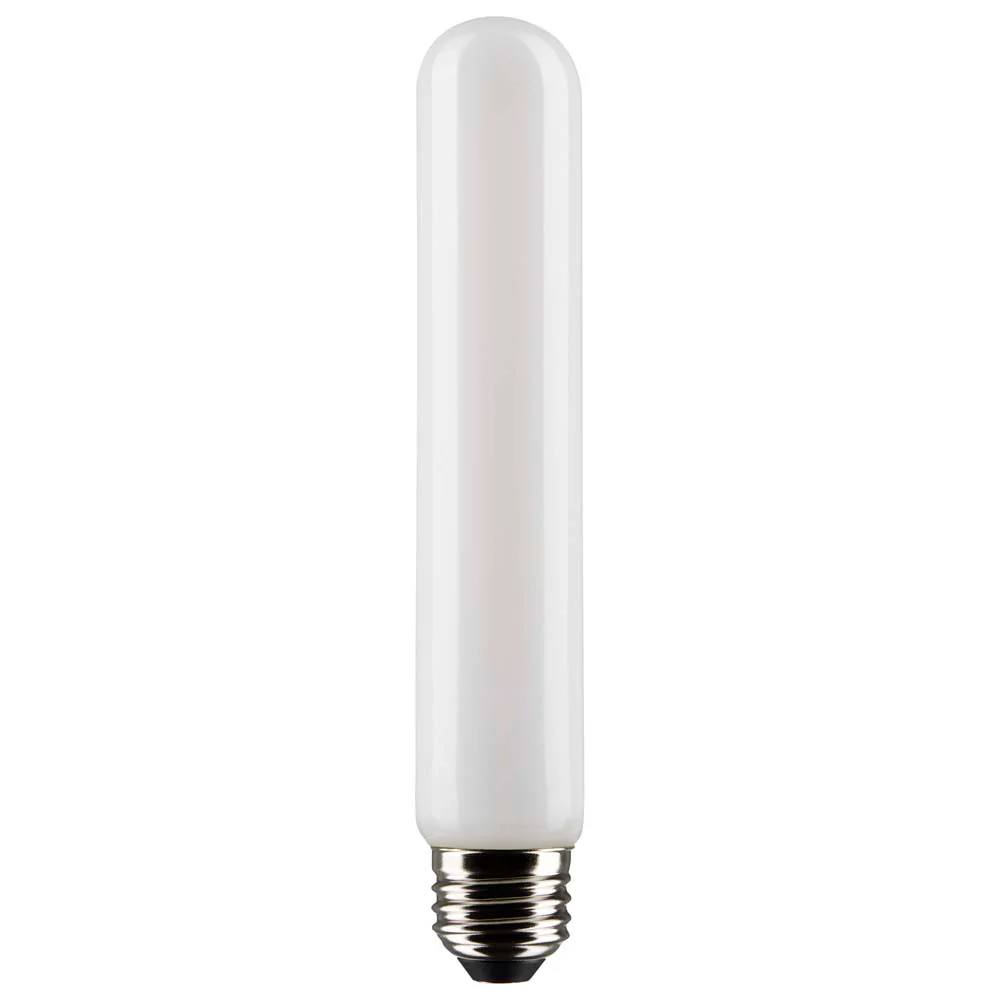 Satco 8w T9 LED 2700K Medium Base Frosted Dimmable - 40w equiv