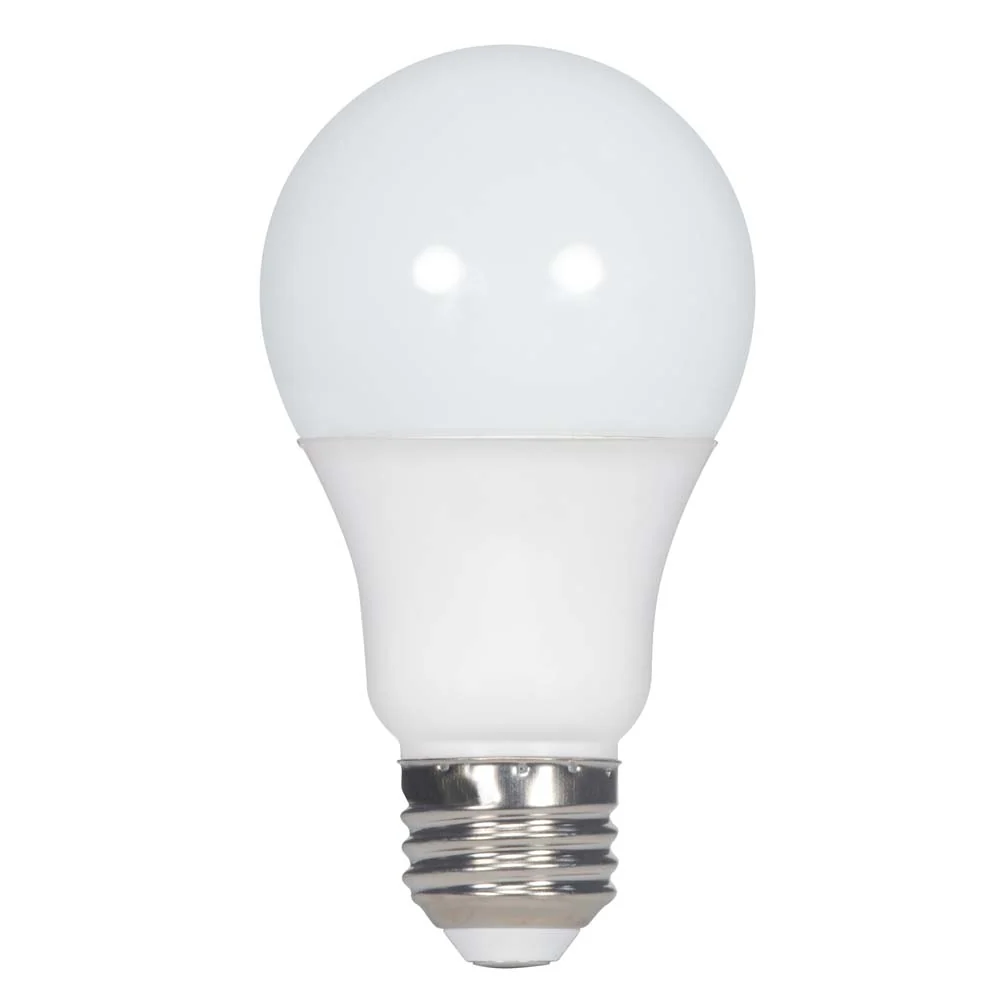 Satco 9.5w A19 LED Frosted 5000K E27 European Medium base 220 deg. beam spread