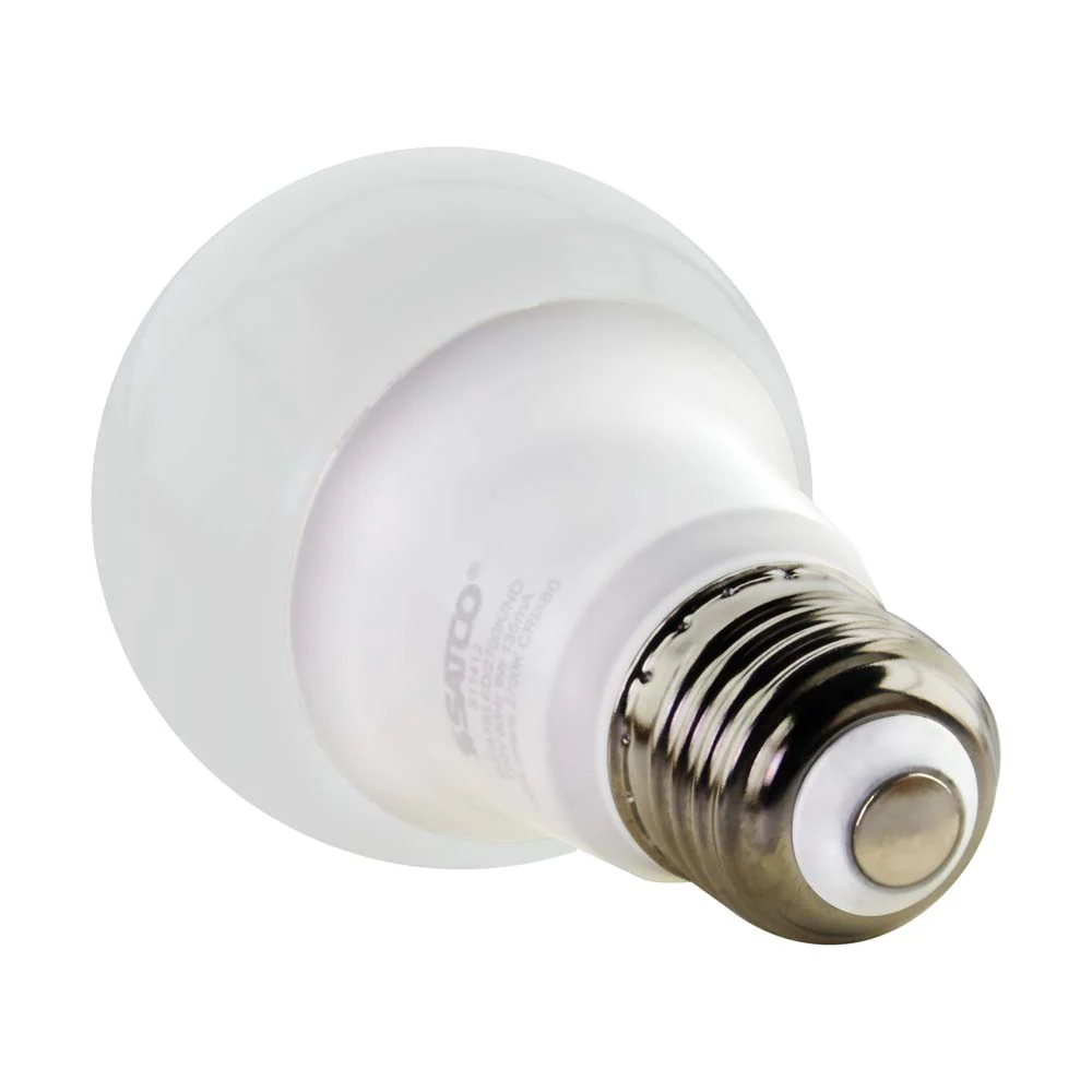 100Pk - Satco 9w 120v A19 LED Bulb Frosted E26 Medium Base 2700k - 60w-equiv - Image 6