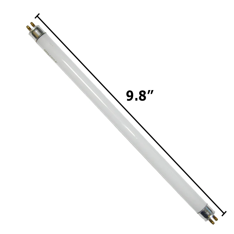 Satco F6T4/CW 6w 9.8inch T4 Cool White Fluorescent Tube Light - Image 2