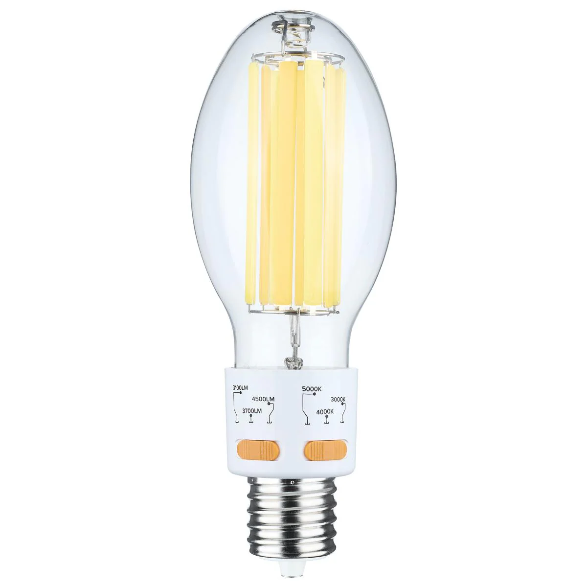 Satco LED HID Replacement ED28 Wattage and CCT Tunable EX39 Base 120-277v Bulb