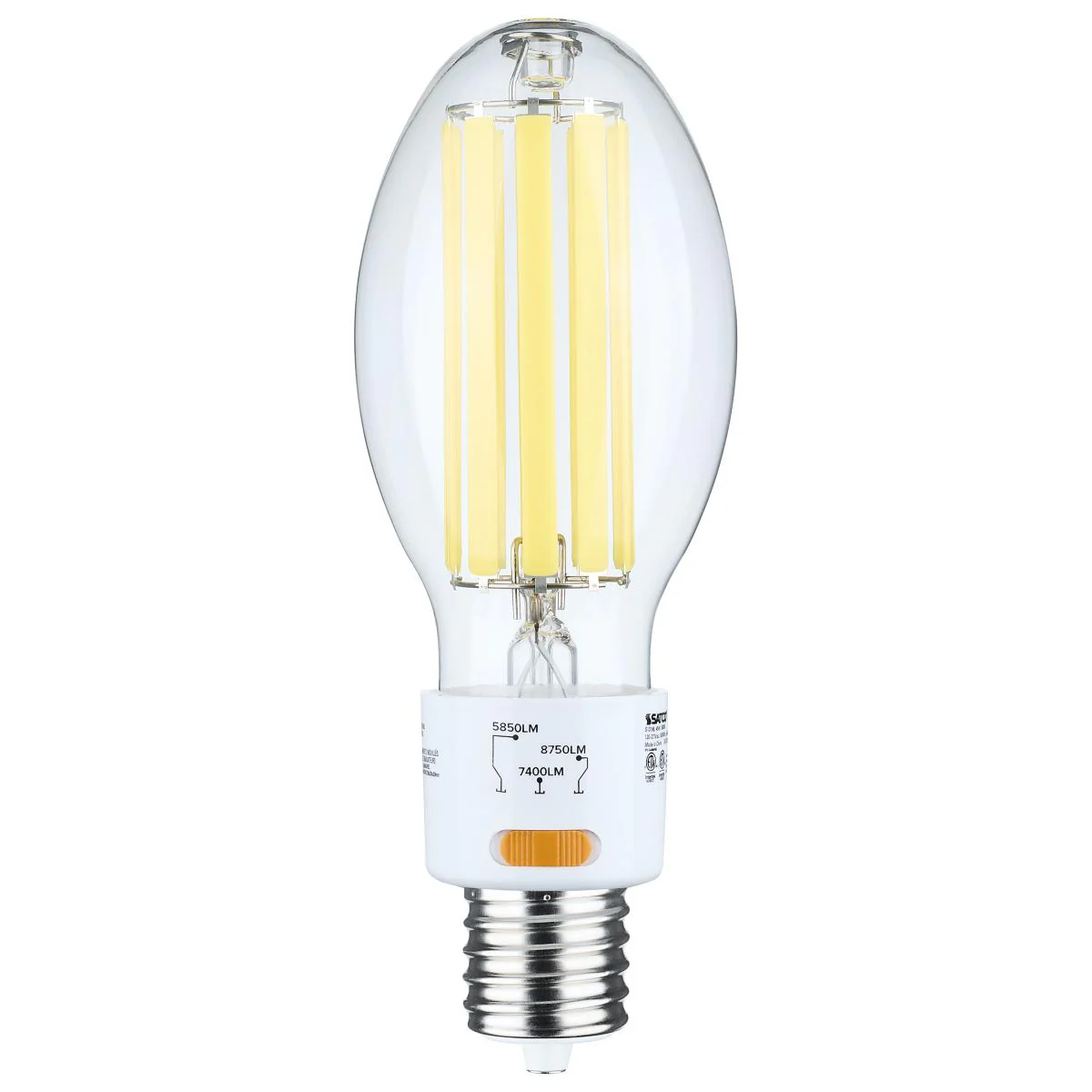 Satco LED HID Replacement ED28 Wattage Tunable 5000K EX39 Base 120-277v Bulb