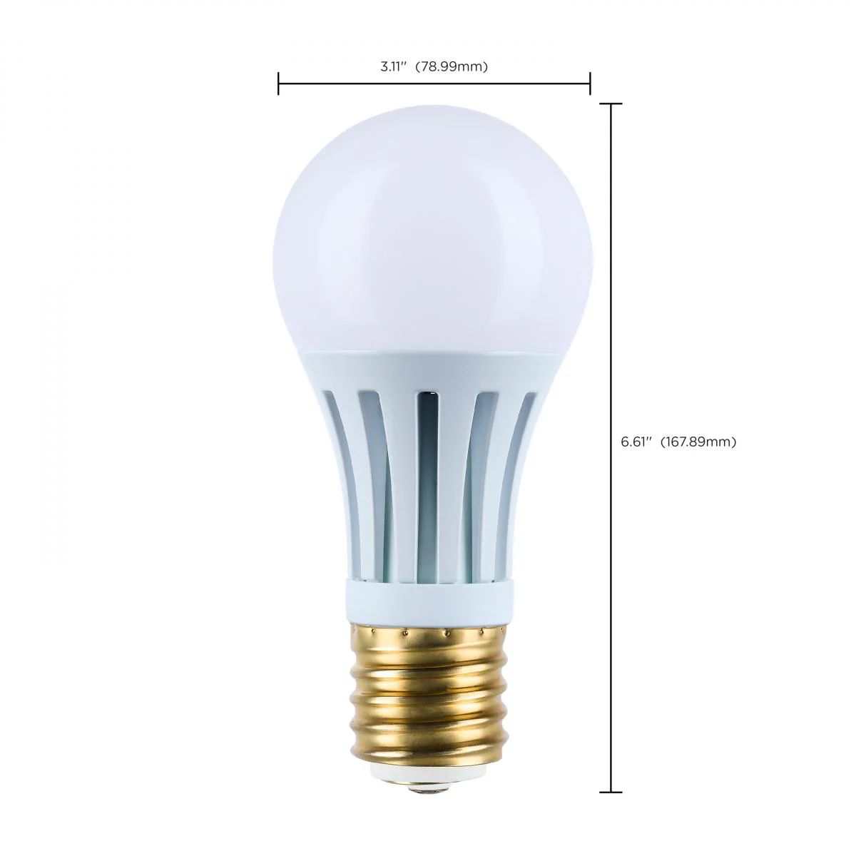 Satco PS25 LED Three-Way Lamp Wattage Tunable 4000K E39d Mogul Base 120v - Image 6