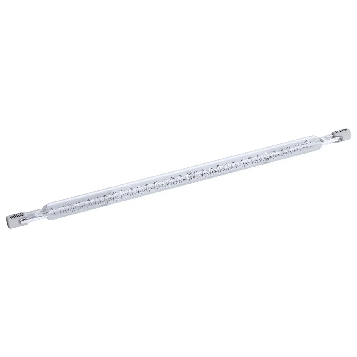Satco Quartz 375w Halogen Infrared 120v RSC T3 Heat Lamp