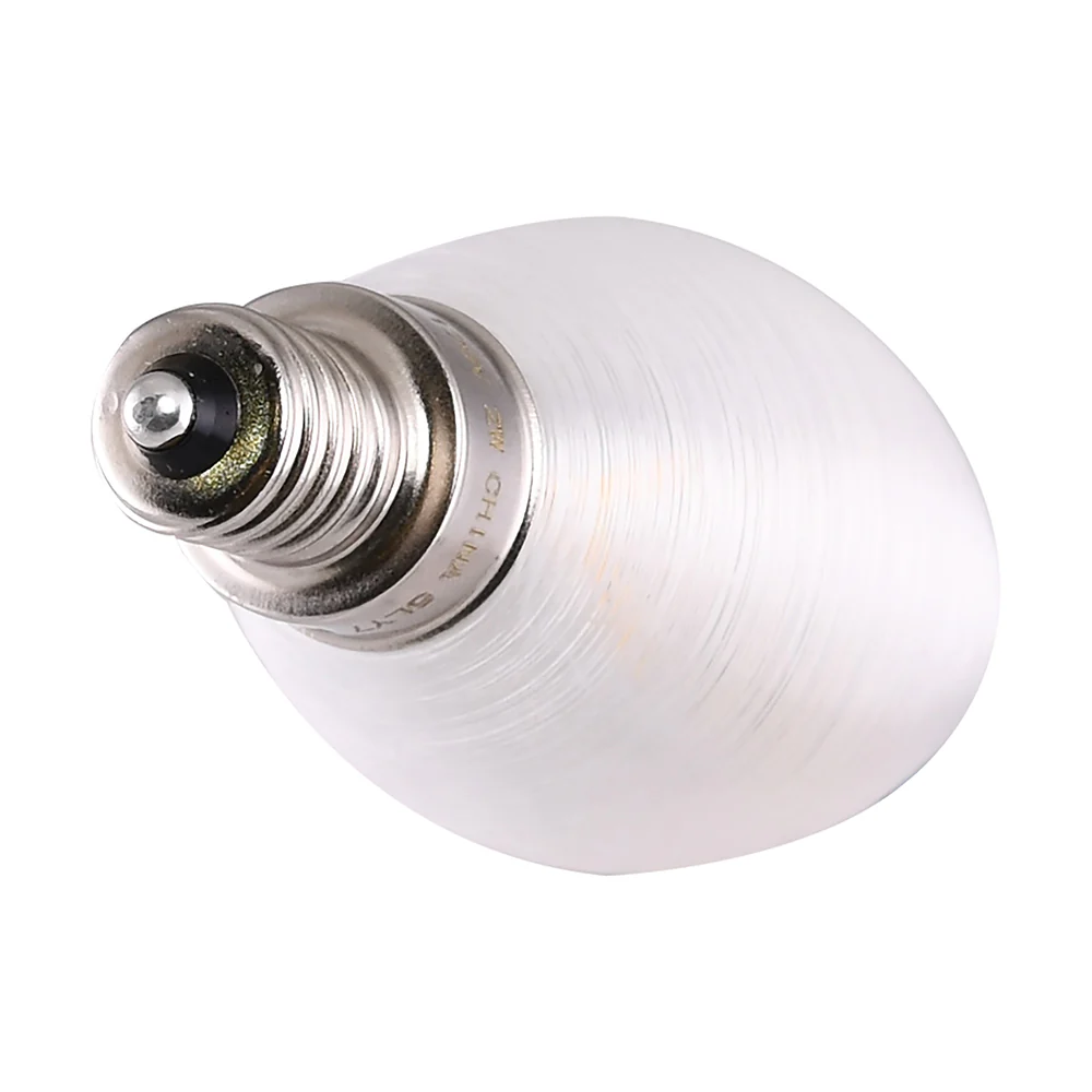 Satco S11302 4w CA11 LED Satin Spun Clear 2700k Candelabra Base 120V bulb - Image 3