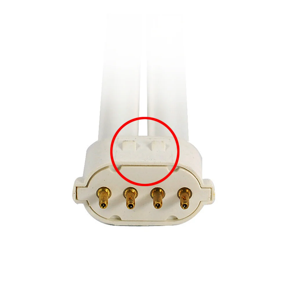 Satco S6418 13W Single Tube 4-Pin 2GX7 Plug-In base 3000K fluorescent bulb - Image 2
