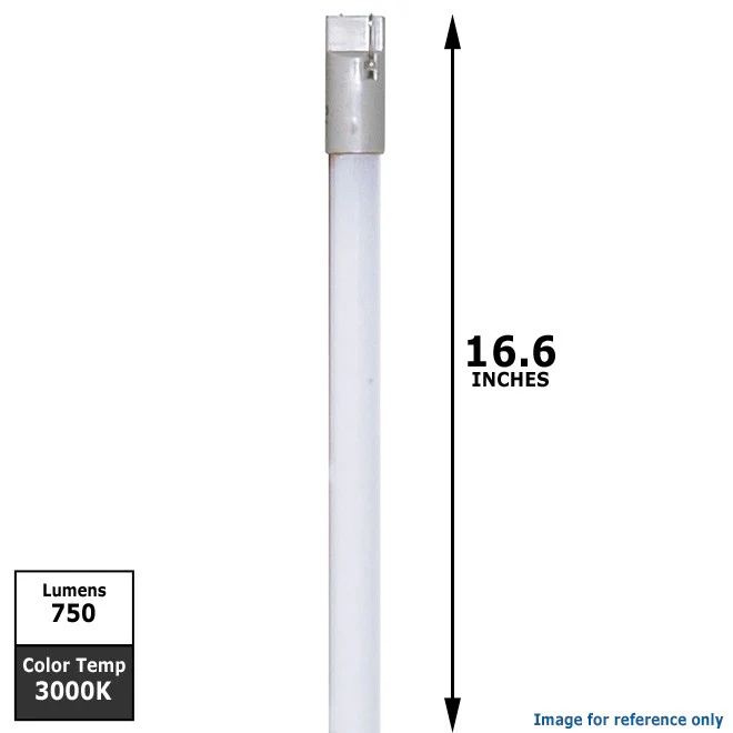 Satco S6492 11w T2 FM11/830 3000k Double-End Axial Fluorescent Tube Light - Image 2