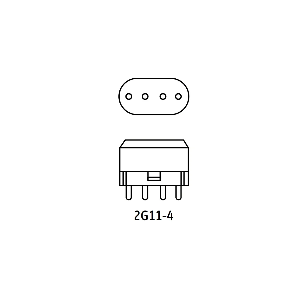 Satco S6765 36W Long Twin Tube 4-Pin 2G11 Plug-In base 4100K fluorescent bulb - Image 2