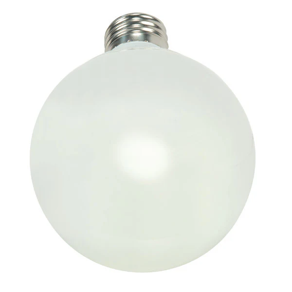 Satco S7304 15W Globe Screw-In 2700K fluorescent bulb